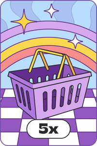 Realiza 5 compras en la tienda